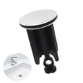 Miniatyrbillede 1 af 5: Vaskestandsfilter krom - vaskestandsstop, til alle kommercielle