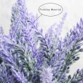 Miniatyrbild 3 av 7: Konstgjord Flockad Lavendel, 4-pack Konstgjord Lavendel för Hemmet