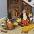 Miniatyrbillede 4 af 5: Efterårs Thanksgiving Dekoration Gnome Plys 2 stk Efterårs Thanksgiving