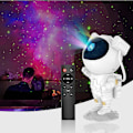 Miniatyrbilde 1 av 7: Astronaut Galaxy-projektorlys, stjerneprojektorlampe, nattlys