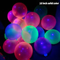 Miniatyrbillede 3 af 4: 200 stk. Lysende Balloner 10 Tommer 1,5g Lysende Neonfarve Lysende
