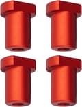 4-pack Aluminiumklämmor (20 mm, Röd) för Snickeribänkar L