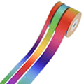 Miniatyrbillede 1 af 5: 3 ruller gradient farverig regnbuebånd DIY materiale bage