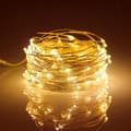 Batteridrivna 16.4Ft/5M 50 LED-ljusslingor Blinkande Jul