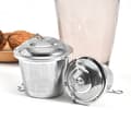 2 st Teinfuser (4,5 cm i diameter), 304 Rostfritt Stål Te DXGHC