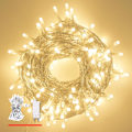 Pikkukuva 6 / 6: Jouluvalot, 200 LED-lamppua, Lämmin Valkoinen, Sisä- ja Ulkokoristeluun