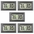 Miniatyrbillede 1 af 7: 5-pak Mini Digital Termometer Temperatur Luftfugtighed Termomet