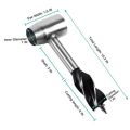 Miniatyrbilde 3 av 5: Hånddrill for trebearbeiding, multifunksjonell drill for overlevelse utendørs