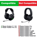 Miniatyrbilde 2 av 7: 1 Par Erekkoppputer for Razer Kraken 7.1 V2 Razer Kra