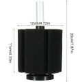 Miniatyrbillede 2 af 5: Filter Mesh Beskyttelse, 1 Styk Akvarium Luftfilter, Akvarium DXGHC