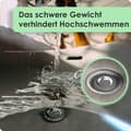 Miniatyrbillede 2 af 5: 2x afløbsfilter ALL DRAINAGE 10g, hårafløbsfilter bruser rustfrit