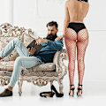 Miniatyrbilde 7 av 7: 8 Par med Fargerike Fiskenettstrømper Leggings Høy Midje Strømper
