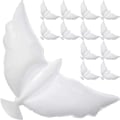 Miniatyrbillede 1 af 6: （Hvid 12 Pak）Dove Mindeballon  Engleballoner til Udslip