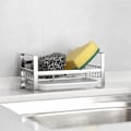 Miniatyrbilde 1 av 6: Svampeholder, 304 Rustfritt Stål Vaskorganisering Oppbevaring Svampe