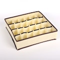 Miniatyrbillede 2 af 5: 24 Celle Sammenklappelige Skab Organiser Foldbare Skuffedeler Cl