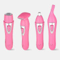 Miniatyrbillede 2 af 5: 1 Styk (Pink) Elektrisk Skraber, 4 i 1 Trimmer, USB Opladbar