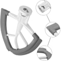 Miniatyrbillede 3 af 5: Flex Edge Piskestang, Mixer Tilbehør, Tilbehør Til Mixer, Passer Til Tilt-Head Stand Mixer Skåle Til 4,5-5 Quart Skåle, Piskestang Med