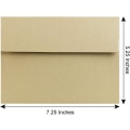 Miniatyrbilde 3 av 5: 100 stk 18x13cm Vintage Kraftpapir Konvolutt Selvklebende Env DXGHC
