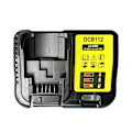 Miniatyrbillede 4 af 4: Li-ION Batterilader 10,8 V -18 V DCB112 Multi Voltage DXGHC