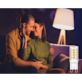 Miniatyrbillede 5 af 6: LED Pære 3W Varmt Hvid 2700K Ingen Blink Lysekvivalent til 15W 20W 25W