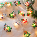 Miniatyrbilde 1 av 5: 2,5 m 20 lys julepynt juletre anheng LED c