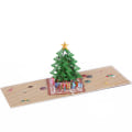 Miniatyrbillede 1 af 5: 3D julekort, pop-up julekort, foldede tredimensionale