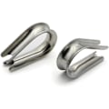 Miniatyrbillede 2 af 5: Kabeltråd Lugs til 4mm Rustfrit Stål Marine Wire 10stk