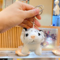 Miniatyrbillede 5 af 5: Baby Tiger Vedhæng Zodiac Tiger Nøglering Dukke Plyslegetøj Tasker A
