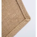 Miniatyrbillede 4 af 5: Jute-taske, firkantet W25*H25*D18cm brun bomuldsrem