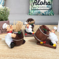 Miniatyrbild 5 av 5: 1-pack Vinflaskhållare Vinflaskhållare Tandpetarehållare Hylla B