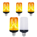 Miniatyrbilde 1 av 5: 5-pakks LED flammelampe bar flammepære juledekorativ lampe b