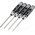Pikkukuva 1 / 6: Kuusiokoloavain (3,0 mm 2,5 mm 2,0 mm 1,5 mm), Metalli Kuusiokoloavain