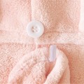 Miniatyrbillede 3 af 5: （Pink Farve）Hårhåndklæder Brusebadshuer Håndklæder til at Tørre Barnets Hår