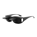 Miniatyrbilde 1 av 5: 1 stk Medium Lazy Briller Speilbriller 90 Grader Liggende Lesing