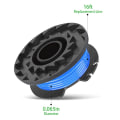 Miniatyrbilde 4 av 5: Ugresshode nylon tau gressklipper trimmer ugressutstyr kompatibelt