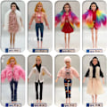 Pikkukuva 5 / 5: Barbie jouluasu, 13 osaa, 13 nukkenuutarviketta