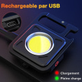 Miniatyrbillede 3 af 5: Bærbar Led Lommelygte, Mini Led Lommelygte, Mini Genopladelig F