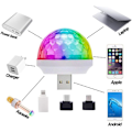 Miniatyrbilde 2 av 6: USB Mini Diskoteklys, Scene DJ Lys, Boolian, Magic Ball Lys