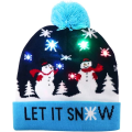 Pikkukuva 1 / 6: Lämmin LED-jouluhattu, valaiseva jouluhattu, unisex-neule