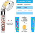Miniatyrbillede 2 af 5: Citron Aromaterapi Filter Brusespa Massage Jet Bruser Maions