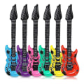 Miniatyrbilde 1 av 5: PVC oppblåsbar gitar 90cm trening tidlig utdanning foreldre-barn