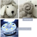 Miniatyrbillede 5 af 6: Osairous LED Natlampe, Får Rattan Sengelampe, Børneprojekt