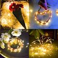 Miniatyrbild 4 av 5: LED Dekorativa Strängljus USB-drivna Fe-Stjärnor W DXGHC