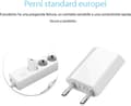 Miniatyrbild 5 av 5: (2-pack) USB-väggladdare 5V 1A Universal Adapteruttag Co