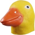 Miniatyrbilde 3 av 6: Deluxe Halloween-maske Andehodemaske Latex Dyremaske Fancy D