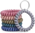 6 st. Stretchbara Armband Nyckelband Handledsnyckelhållare