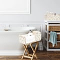 Miniatyrbillede 6 af 7: Macramé Opbevaringskurv Boho Dekoration Kurve til Organisering Vævet De