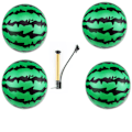 Miniatyrbild 1 av 7: Uppblåsbara Vattenmelonbollar, 4 Strandbollar för Vuxna, Utomhus