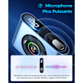 Pikkukuva 3 / 5: 3.5 Jack Bluetooth-sovitin, Auton Bluetooth-vastaanotin Hands-Free DXGHC