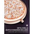 Pikkukuva 2 / 7: Kompakti peili, Mini Mix Diamond 1X/2X suurentava pyöreä metalli Poc